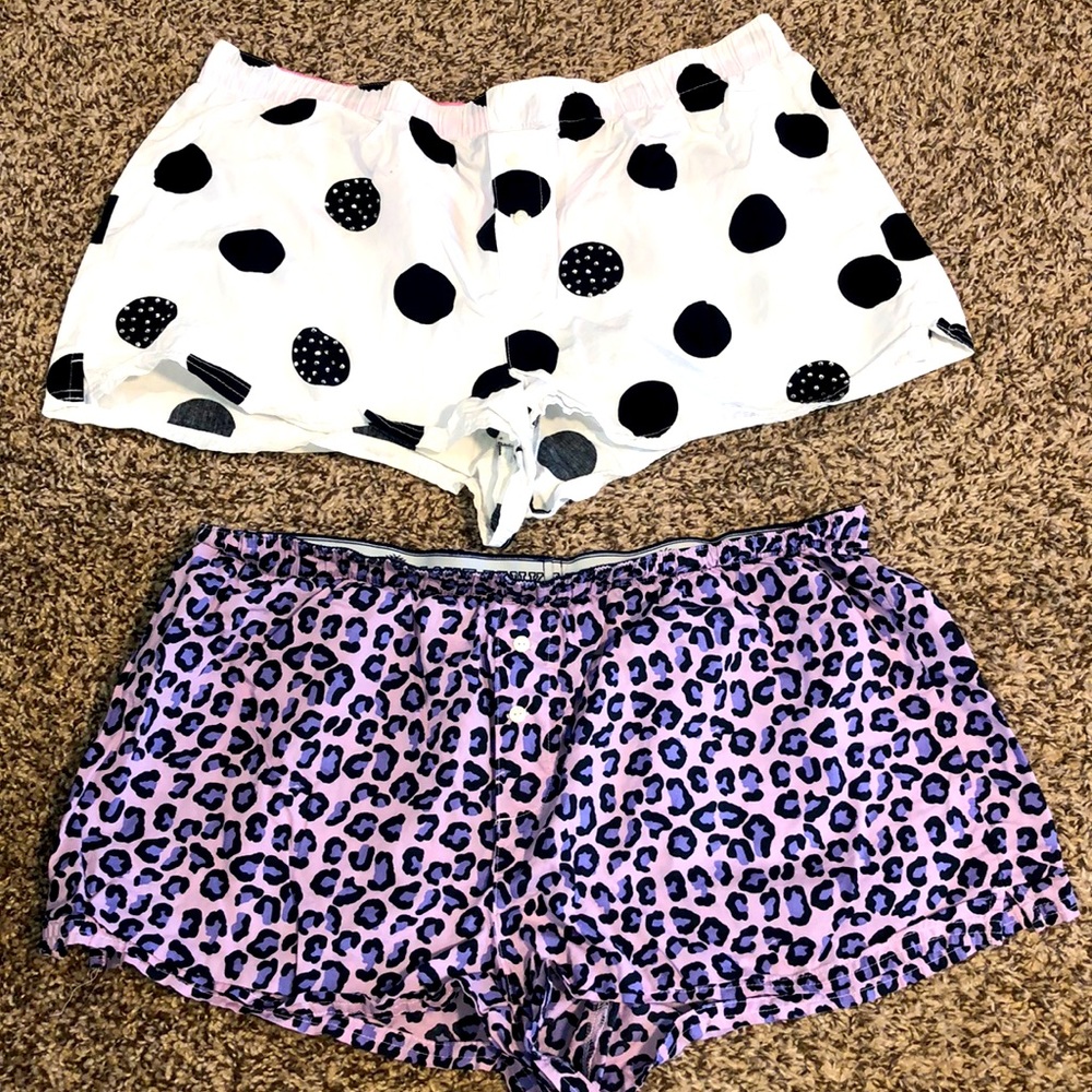 VICTORIA’S SECRET PINK “boxer style” shorts